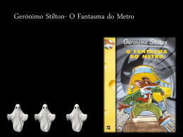 Ger&oacute;nimo Stilton- O Fantasma do Metro (5484897)