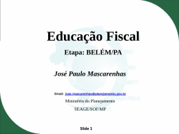 Educa&ccedil;&atilde;o Or&ccedil;ament&aacute;ria para munic&iacute;pios
