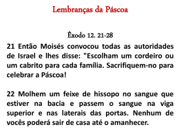 Lembran&ccedil;as da P&aacute;scoa (420068)
