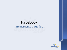 Facebook - Agora Sou Vip