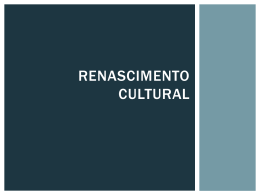 Renascimento cultural - Curso e Colégio Acesso