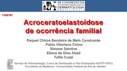 Acroceratoelastoidose de ocorrência familial
