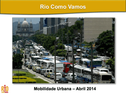 Slide 1 - Rio Como Vamos