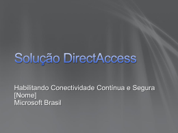 Direct Access Concepts & GroupM