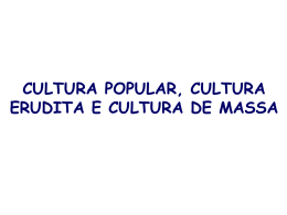 cultura popular - Marista Centro