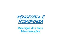XENOFOBIA E SEXCISMO - tita1976