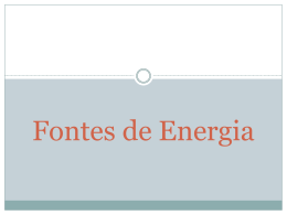 Fontes de Energia - Colégio Energia Barreiros