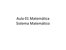 Matematica de sistema