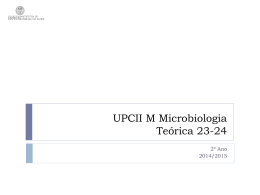 aula teórica 23-24 Comunicação entre bactérias e com o