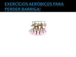 EXERCÍCIOS AERÓBICOS PARA PERDER BARRIGA!