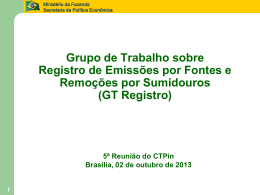 Apresenta&ccedil;&atilde;o GT Registro - Minist&eacute;rio do Desenvolvimento