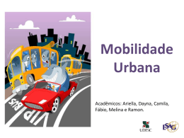 Mobilidade urbana
