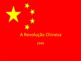 A Revolução Chinesa