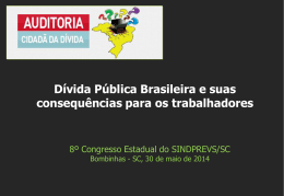 8&ordm; Congresso Estadual do SINDPREVS/SC