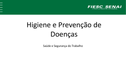 Higiene e PrevenÃ§Ã£o de DoenÃ§as