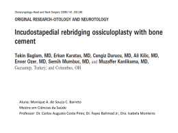 Using Surgical Observations of Ossicular Erosion Patterns to