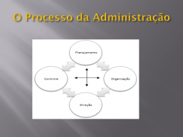 funções administrativas - CRA-MA