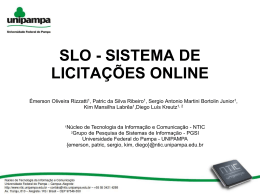 SLO-SIRC - Gerenciamento De Projetos - NTIC