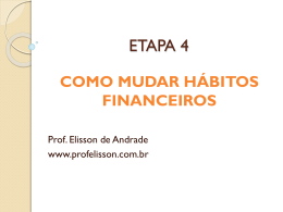 ETAPA 4 - Prof. Elisson de Andrade