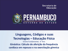 Gin&aacute;stica C&aacute;lculo de aferi&ccedil;&atilde;o da frequ&ecirc;ncia card&iacute;aca em repouso e