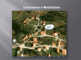 Urbanismo e Mobilidade