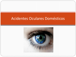 Acidentes Oculares Domésticos