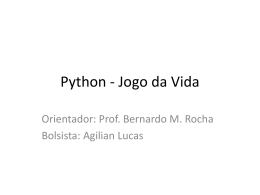 Python - Jogo da Vida