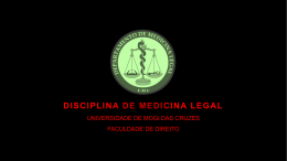 Introdução à Medicina Legal