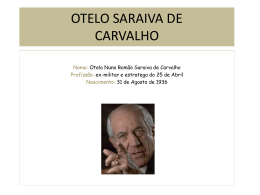 Otelo S. de Carvalho
