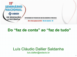 Luis Claudio Dallier - Universidade Estácio de Sá