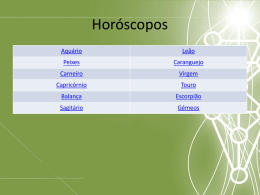 Exercicio 2 Horoscopo