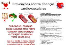 Prevenções contra doenças cardiovasculares