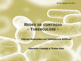 Redes de contágio - Tuberculose -