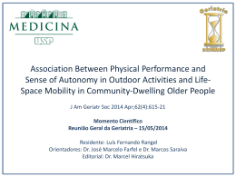 Residente - Geriatria Cientifica