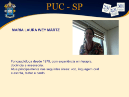 maria laura wey martz - PUC-SP