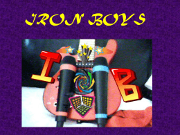 power point IB ppp - Iron Boys
