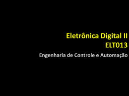 Ementa - Eletrônica Digital II