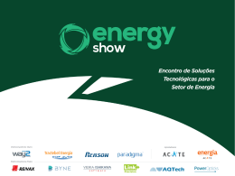 Projeto SCDE 2.0 - EnergyShow 2015