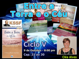 Entre a Terra e o C&eacute;u - Cap. 21 ao 30 (CleaA)