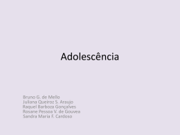 Adolescência - projetointerdisciplinaravm2011-1