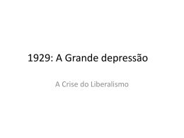 1929: A Grande depressão