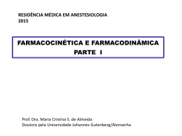 Farmacocin&eacute;tica
