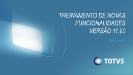 s&eacute;rie 1 varejo &ndash; vers&atilde;o 11.90 - TDN