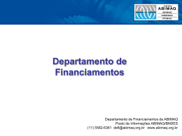 Departamento de Financiamentos