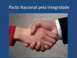 Pacto Nacional pela Integridade