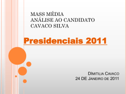 Presidenciais 2011