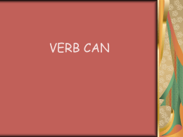 VERB CAN