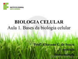 Aula 1. Biologia celular - Docente