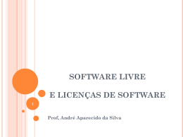 Software Livre - Formato .ppt
