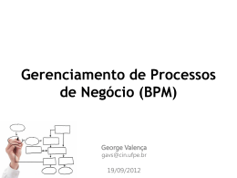 Gerenciamento de Processos de Negócio (BPM)